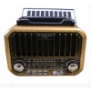Everton RT-685  Şarjlı,Solarlı  Nostaljik Radyo ( Bluetooth-USB-SD-FM)