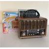 Everton RT-707 Bluetooth-USB-SD-FM Şarjlı  Nostaljik Radyo Solarlı Radyo