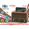 Everton Rt-834 Bluetooth Radyo-TF card-usb-Kumandalı Nostaljik Radyo Solar Güneş Panelli