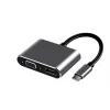 FRISBY FA-7678C Type-c - HDMI+VGA 4Kx2K Adaptör