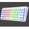 Gameagle GE2015 Poseıdon RGB Kablolu Us Layout Mekanik Beyaz Oyuncu Klavyesi