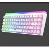 Gameagle GE2019 Hera RGB Kablolu Tr Layout Mekanik Beyaz Oyuncu Klavyesi