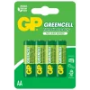 GP Greencel R6 AA Boy Çinko Kalem Pil 4lü Paket GP15G-U4