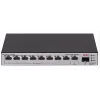 H3C S1600V2-10P-HPWR L2 9x 10-100-1000 BASE-T Ports (8x PoE+ Ports) 1x 1G SFP Port, 125W PoE+ Switch