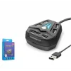 HADRON A068B USB Combo Hub Kart Okuyucu 8 Port Siyah