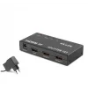 HADRON HDX1295 HDMI Splitter 4K 3D 1 In 2 Out - Siyah