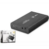 HADRON HDX1753 HDD KUTUSU USB2.0 METAL SATA 3.5 SİYAH