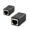 HADRON HDX5066 RJ45 Dişi - Dişi Uzatma Adaptörü - Siyah