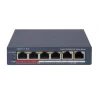 Hikvision DS-3E1106P-EI-M 4 Port PoE 10-100 2-Uplınk Yönetilemez Switch