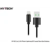 Hytech HY-X93 1m 2.A iPhone Lightning Şarj Kablosu Siyah