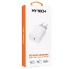 Hytech HY-XE40TP Type C to Type C Kablolu 20W PD3.0-Quick Charge QC4.0 Hızlı Ev Şarj Adaptörü