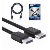 Inca Idpd-02tx 2mt Displayport to  Displayport 4k Kablo
