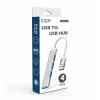 Inca IUSB-4TUX 3X2.0 3.0 USB Çıkış USB Çıkış 5 Gbps Usb Çoklayıcı Alüminyum Kasa