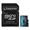 Kingston SDCG4-256GB 256GB microSDXC Canvas Go Plus Gen4 200MB-s A2 U3 V30 Card + ADP Hafıza Kartı