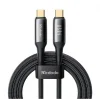 MCDODO CA-2990 240 W USB 4.0 TYPE C TO TYPE C ŞARJ KABLOSU -SİYAH