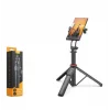 NODAR ND1047 Telefon Tripodu ve Selfie Çubuğu Seti Manyetik Bluetooth Kumandalı 130 cm - Siyah