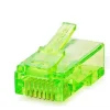 NODAR ND2401 CAT6 EZ RJ45 Konnektör 100 Adet Plastik Kutu - Yeşil