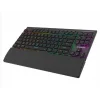 Rampage BERU Siyah 2.4G + BT Wireless RED SWITCH Mekanik Gaming Oyuncu Klavye Slim RGB