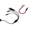 Rampage SN-R5 X-CORE Siyah-kırmızı Oyuncu Mikrofonlu Kulaklık Usb