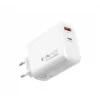S-link SL-EC68 45W GAN PD 30W - QC 18W Type Type USB-C +USB A Hızlı Beyaz EV-NOTEBOOK Şarj Adaptör