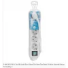 S-link SPG-F05 1.5m 306 Joule Euro Soket 3G1.0mm Tam Bakır 5li Akım Korumalı Beyaz Priz Çoklayıcı