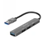 S-link SW-U333 3-USB 2.0, 1-USB 3.0 USB Metal USB Hub