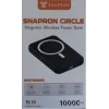 SnapMax SNP-3005 10.000 mah Kablosuz Hızlı Şarj Magsafe Powerbank LED Ekranlı Çoklu Girişli