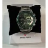 Swiss Plus Man Watch Basic Seri Model-2 ST3516AGS Green-Silver(Kol Saati)