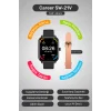 SWORD Career Akıllı Saat Bildirim,Kalp Atış,Uyku Takibi,Spor,Sağlık, iOS&Android Uyumlu 44mm IP67 Uzun Pil Ömrü Türkçe Menü SW-21V