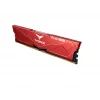 Team T-Force Vulcan Red 16GB (1x16GB) 6000Mhz DDR5 CL38 Kırmızı Gaming Ram (FLRD516G6000HC38A01)