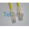 Teldata TLD-030YY Cat6 0.30MT Sarı Utp Patch Kablo