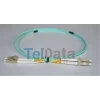 TELDATA TLD-LCLCOM21 LC-UPC-LC-UPC MM DX OM3 1 METRE FIBER OPTIK PATCHCORD