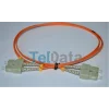 TELDATA TLD-SCMM85 SC-UPC-SC-UPC MM DX OM2 1 METRE FIBER OPTIK PATCHCORD