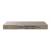 Tenda TEF1126P-24-250W 24 Port Poe+ 10-100 Switch Çelik Kasa Rack Mount