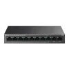 Tp-Link LS110P 8 Port 10-100 Mbps Poe+ 2 Port 10-100 Uplink Switch Metal Kasa