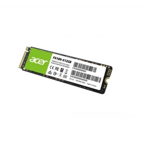 Acer 512GB FA100 3200-2200MB-s PCIe Gen3 x 4 M.2 SSD Disk