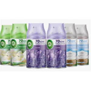 Airwick 250ml 6lı -Temizliğin Esinti Oda Kokusu Sprey Makina Yedek Spreyi