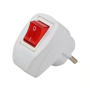 Almera Anahtarlı Topraklı Erkek Beyaz Fiş