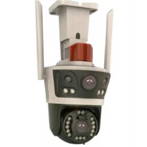 Apronx APX-WP262 6mp 3.6mm Çift Kamera 21 LED Wifi Ptz Kamera