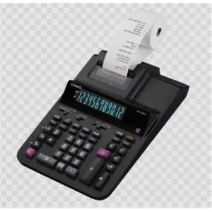 Casio DR-120RII-BK 12 Hane Şeritli Siyah Hesap Makinesi