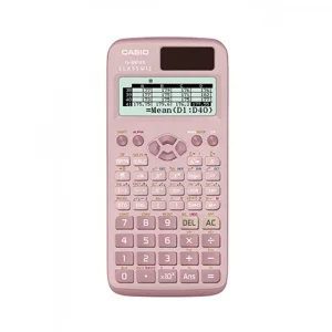 Casio FX-82MS-2-PK-W-DTF Versiyon Bilimsel Pembe Fonksiyonlu Hesap Makinesi