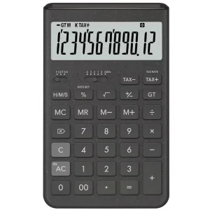 Casio JT-200T-GY 12 Hane Gri Masa Üstü Hesap Makinesi