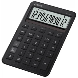 Casio MS-200DQ-BK 12 Hane Beyaz Masa Üstü Hesap Makinesi