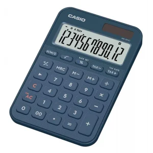 Casio MS-20YC-NY 12 Hane Lacivert Masa Üstü Hesap Makinesi