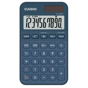 Casio SL-310UC-NY Cep Tipi 10 Hane Lacivert Hesap Makinesi