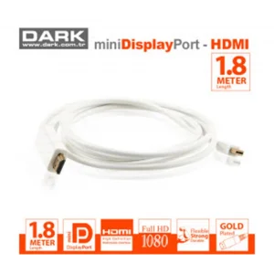 Dark MDPXHDMIL180 1.8mt Mini Displayport to Hdmı Kablo