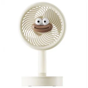 Everest EFN14 Krem 1200mAh 3 Hız Kademeli Masaüstü USB Fan