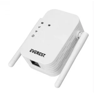 Everest EWR-N302 2.4GHz 300Mbps 1xWAN-LAN Port 2x2dBi Anten Repeater+AP Kablosuz Menzil Genişletici