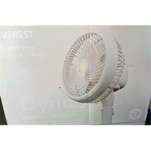 Everest FAN12 DynaBreeze Krem-Gold 9 70W 3 Hız Kademeli 2000RPM Çift Motorlu Vantilatör- Pervanesi