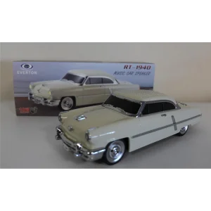 EVERTON RT-1940 Bej Arabalı  Bluetooth Fm-Usb-Tf-Aux Şarjlı Nostaljik Radyo